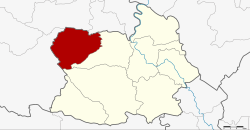 District location in Chai Nat province