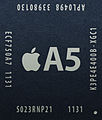 An illustrated Apple A5 processor