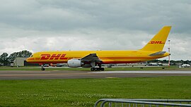 DHL 에어 UK의 보잉 757-200SF