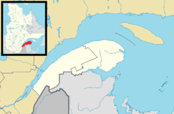 Saint-Pierre-de-Lamy is located in Eastern Quebec