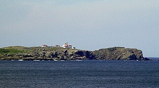 Cape Bonavista, looking northwest from Spillar's Cove