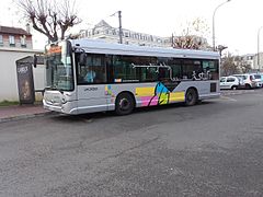 Le GX 127 no 899 du réseau Valbus en gare de Franconville - Le Plessis-Bouchard.