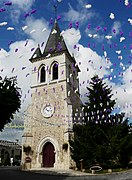 L'église Saint-Marc vue du nord-est.