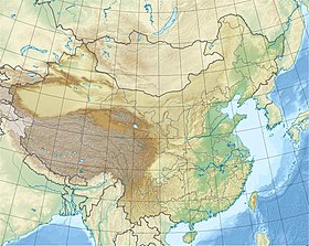 Tianshan na zemljovidu Kine