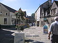 The historic High Street is typical of a Cotswold town