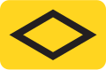 Hollow diamond - Emergency diversion route for motorway and other main road traffic