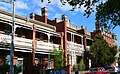 Eastbourne House and terraces, East Melbourne (1906), a private hospital with attached terrace pair, likely designed by Robert Haddon.