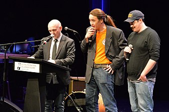 Gorobeï et Thierry Gloris, prix des écoles d'Angoulême