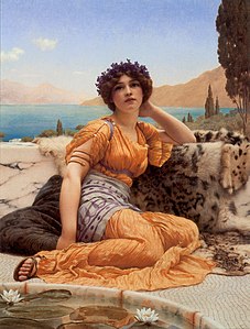 With Violets Wreathed and Robe of Saffron Hue, 1902