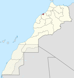 Location in Morocco