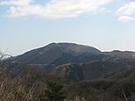 金時山付近から見た明神ヶ岳