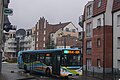 À Saint-Laurent-Blangy, un Iveco Urbanway 12 assure une course de la ligne 3.