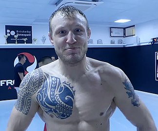 UFC Middleweight Jack Hermansson