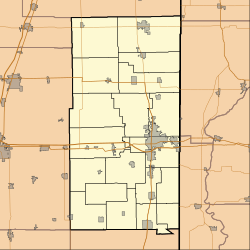 Hartshorn is located in Vermilion County, Illinois