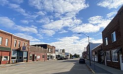 The Blooming Prairie Commercial Historic District is listed on the National Register of Historic Places.