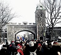 Québec au Canada, le 11 janvier 2015.