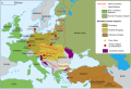 Image 28Map of territorial changes in Europe after World War I (as of 1923). (from 20th century)