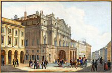 gravure : La Scala