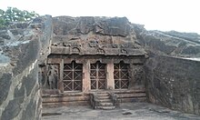 One of the five cave temples
