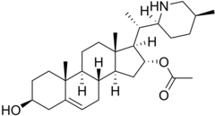 Stereo skeletal formula of muldamine