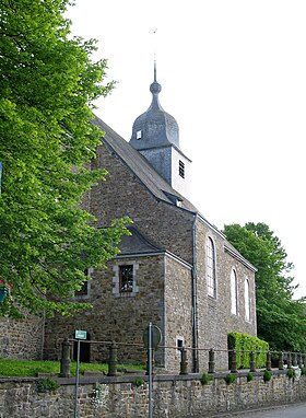 La collégiale Saint-Monon, à Nassogne