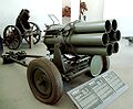 German Nebelwerfer rocketlauncher.