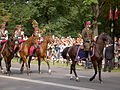 The squadron on Ujazdów Avenue.