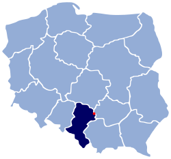 Розташування міста Конецполь