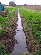 The River Glaven close to its source in lower Bodham