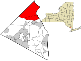 Location in Rockland County and the state of New York.