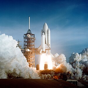 Space Shuttle Columbia launch, by NASA