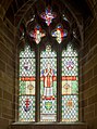 Stained Glass window dedication to Canon Frank Sampson