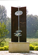 Monument to officer and cryptographer Maksymilian Ciężki