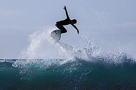 Surf à Tenerife. Septembre 2017.