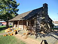 The "Torian Log Cabin" on Main Street