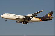 第4話「Fatal Delivery」 UPS6便墜落事故当該機 747-400F N571UP 2008年11月21日 ドバイ空港