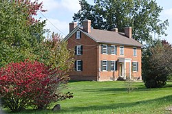 The William Woodrow House, a historic site in the township