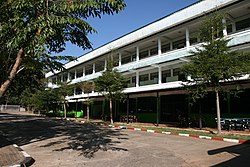 Building II, Tan Sum Patthana School, a local secondary school