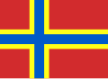 The current flag of Orkney, which was "Design 2" in the competion. I'd recommend using it as a template in the creation of both "Design 3" and "Design 5".