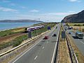 E22/tie A55 North Walesin Penmaenmawrissa, Isossa-Britanniassa.