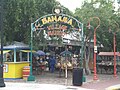 Bahama Village outdoor marketplace in Key West, Florida.