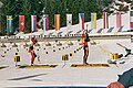 Biathlon Antholz 2006 Kati Wilhelm, Sandrine Bailly