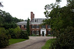 The country house and driveway at the Eleanor Cabot Bradley Estate