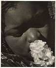 Consuelo Kanaga, Frances with a Flower, early 1930s. Brooklyn Museum