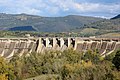 La diga del lago di Corbara