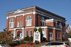 Adams Memorial Building, Derry, New Hampshire, 1904.