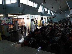 Dipolog Airport inside departure area