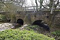 On the Wey. Eashing mediaeval double bridge built by monks from Waverley Abbey