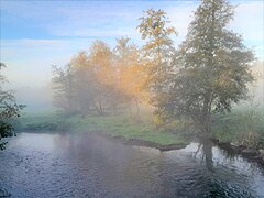 L'Eau d'Heure en automne.