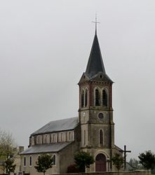 The church of Gardères